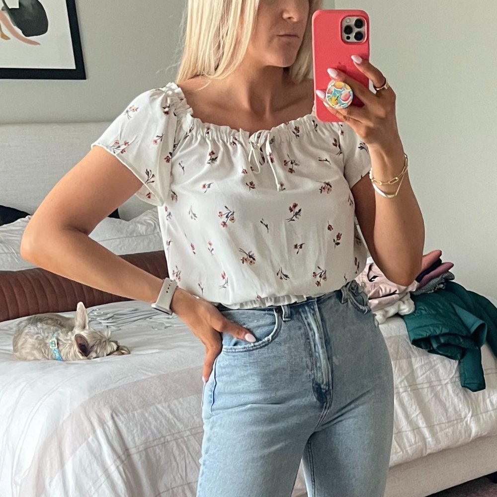Papermoon On/Off Shoulder Blouse
